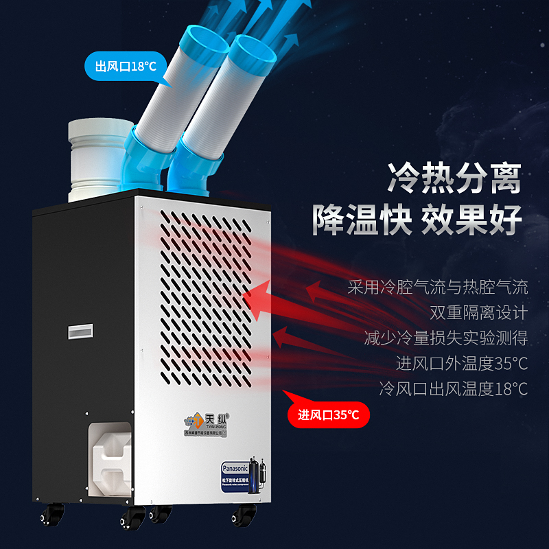 工業(yè)雙管冷氣機(jī) 工業(yè)雙管冷氣機(jī)